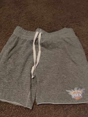 Gray Men's Drawstring Athletic Shorts - PHX Logo